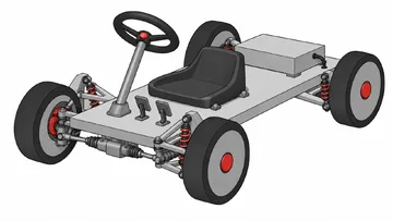 第6話・五つの機能を一台にまとめよう：車の基本構造の挿絵